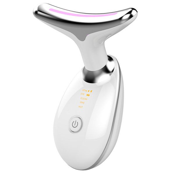 EMS Thermal Neck Lifting And Tighten Massager Electric Microcurrent Wrinkle Remover - Image 5