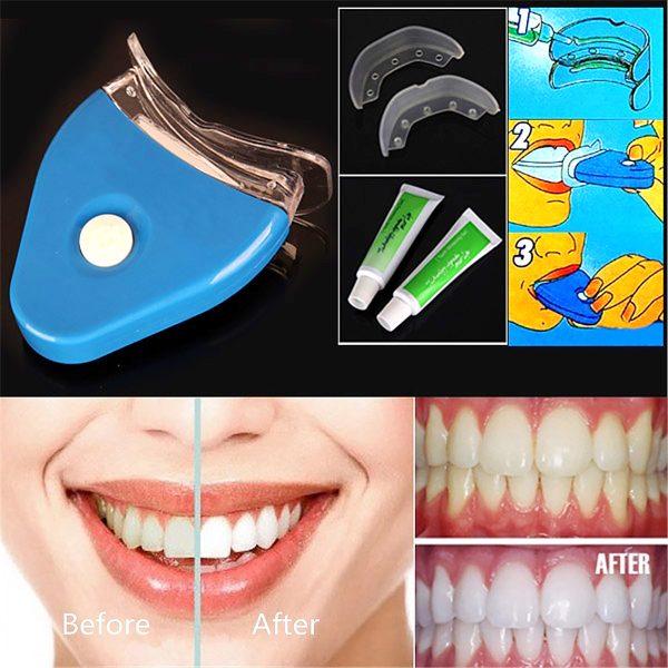 Oral Gel Teeth Tooth Whitening Whitener Dental Bleaching LED - Image 3